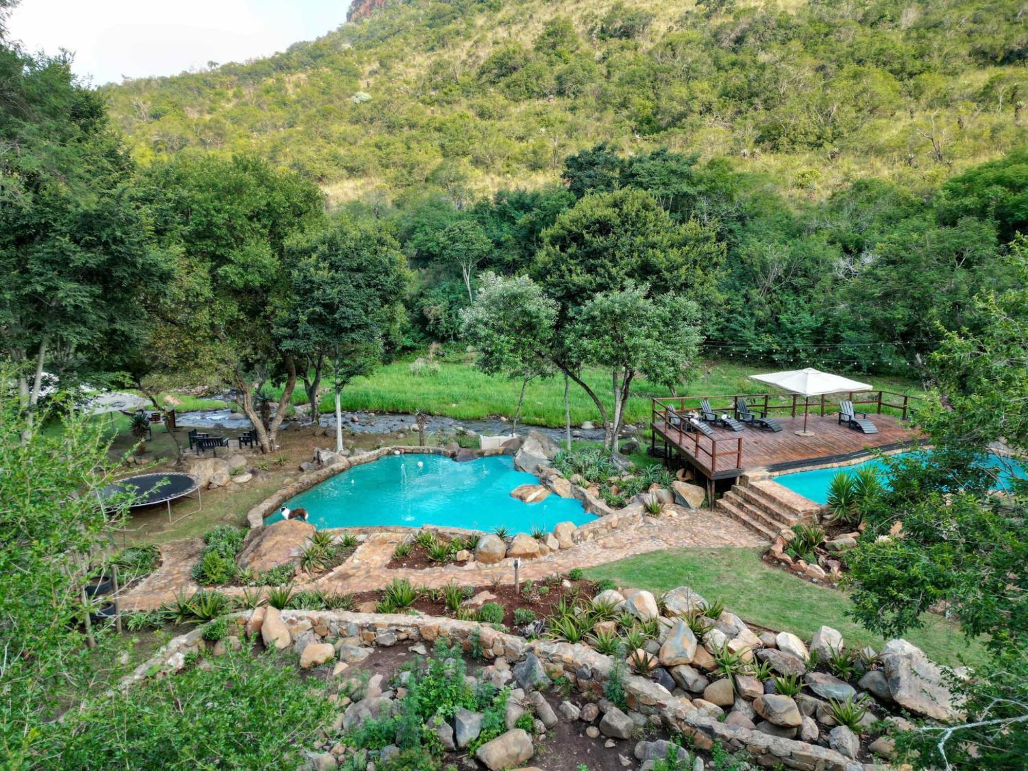Rocky Drift Private Nature Reserve Waterval Boven Esterno foto